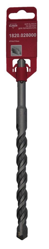 Бур SDS+,16x150х210мм 1820.028000 Elitech 185960