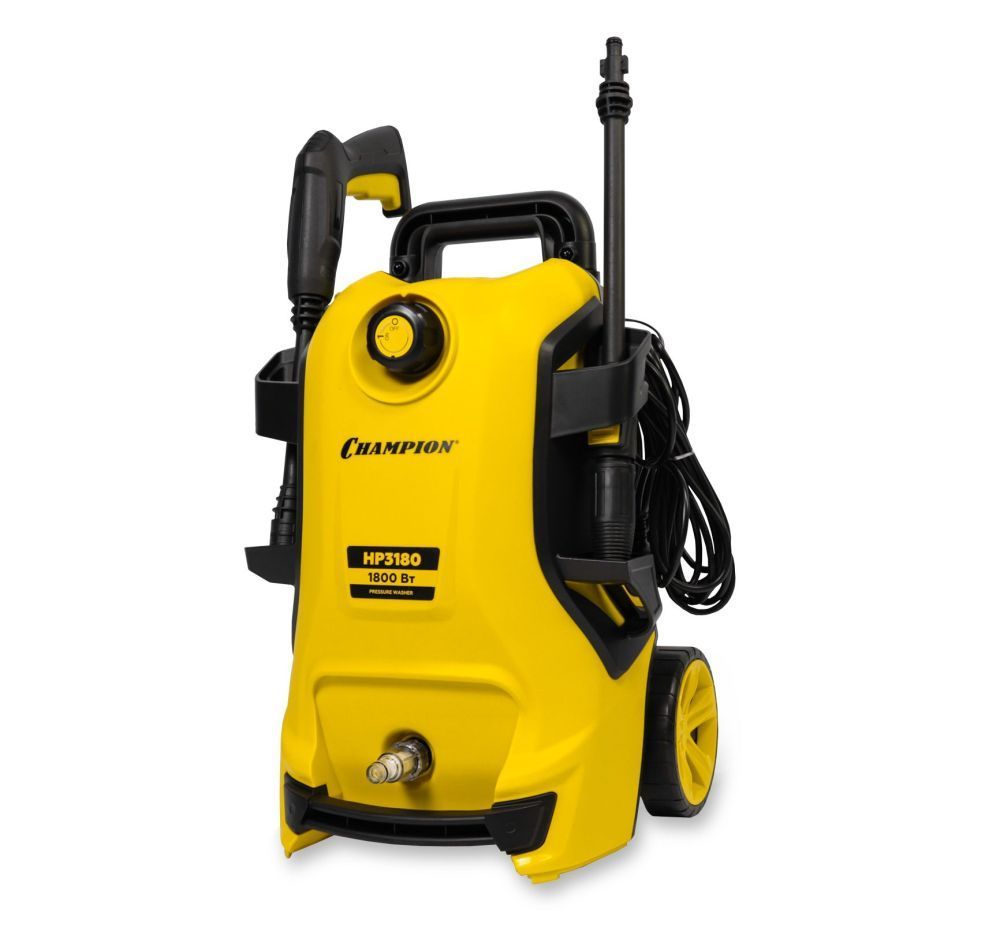 Мойка CHAMPION HP3180 (1,8кВт MAX 145бар 408л/ч 7,7кг синхронный)