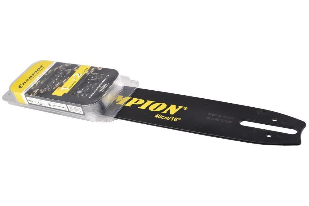 Набор Шина CHAMPION 16"-3/8-1,6-60 зв. + 2 цепи (163SLHD025) 952935