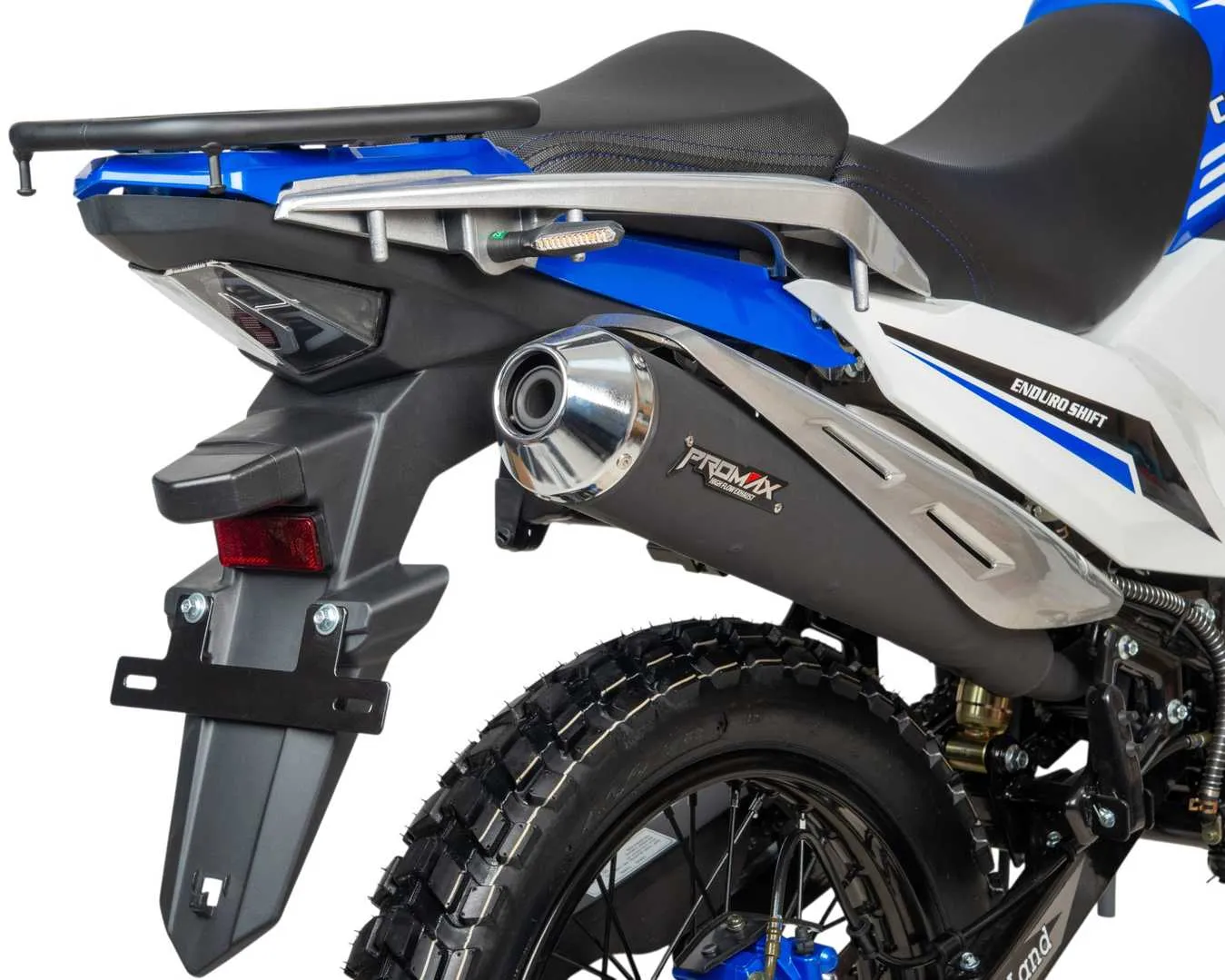 Мотоцикл Кросс 300 ENDURO SHIFT синий 26630 — изображение 10