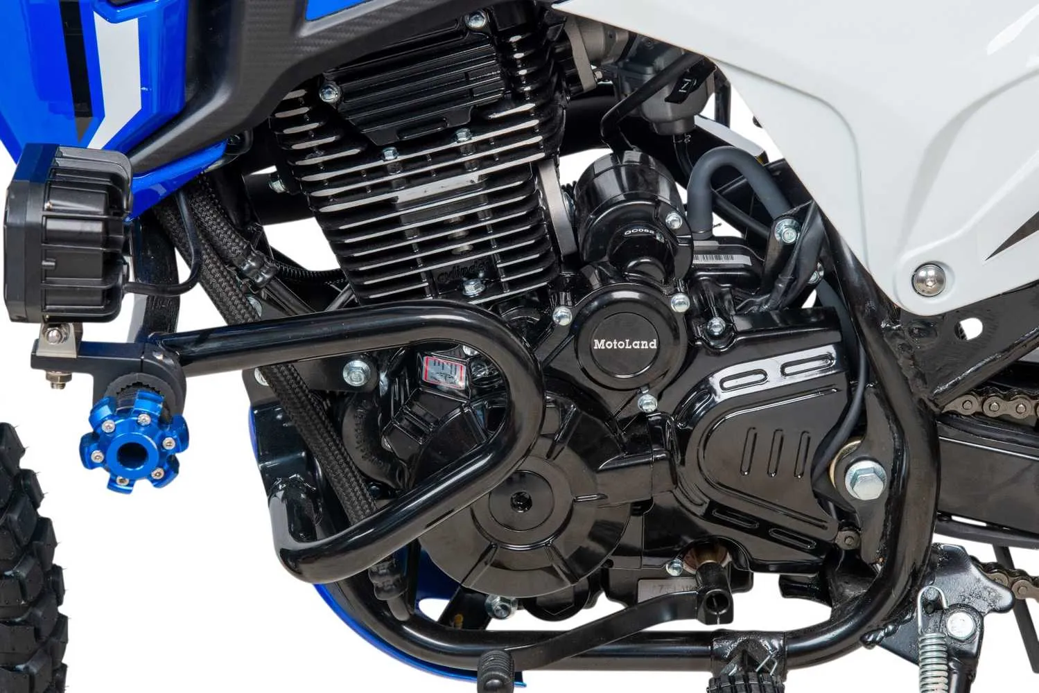Мотоцикл Кросс 300 ENDURO SHIFT синий 26630 — изображение 12