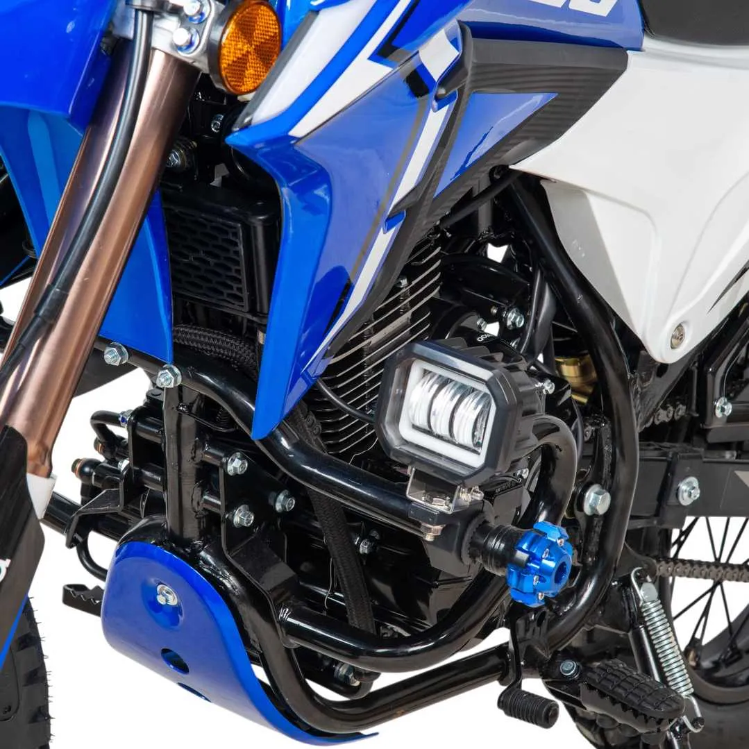 Мотоцикл Кросс 300 ENDURO SHIFT синий 26630 — изображение 13