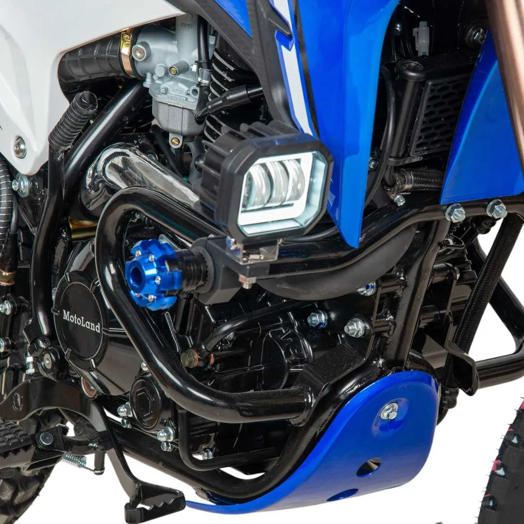 Мотоцикл Кросс 300 ENDURO SHIFT синий 26630 — изображение 14