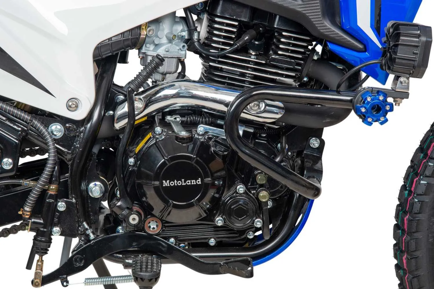 Мотоцикл Кросс 300 ENDURO SHIFT синий 26630 — изображение 15