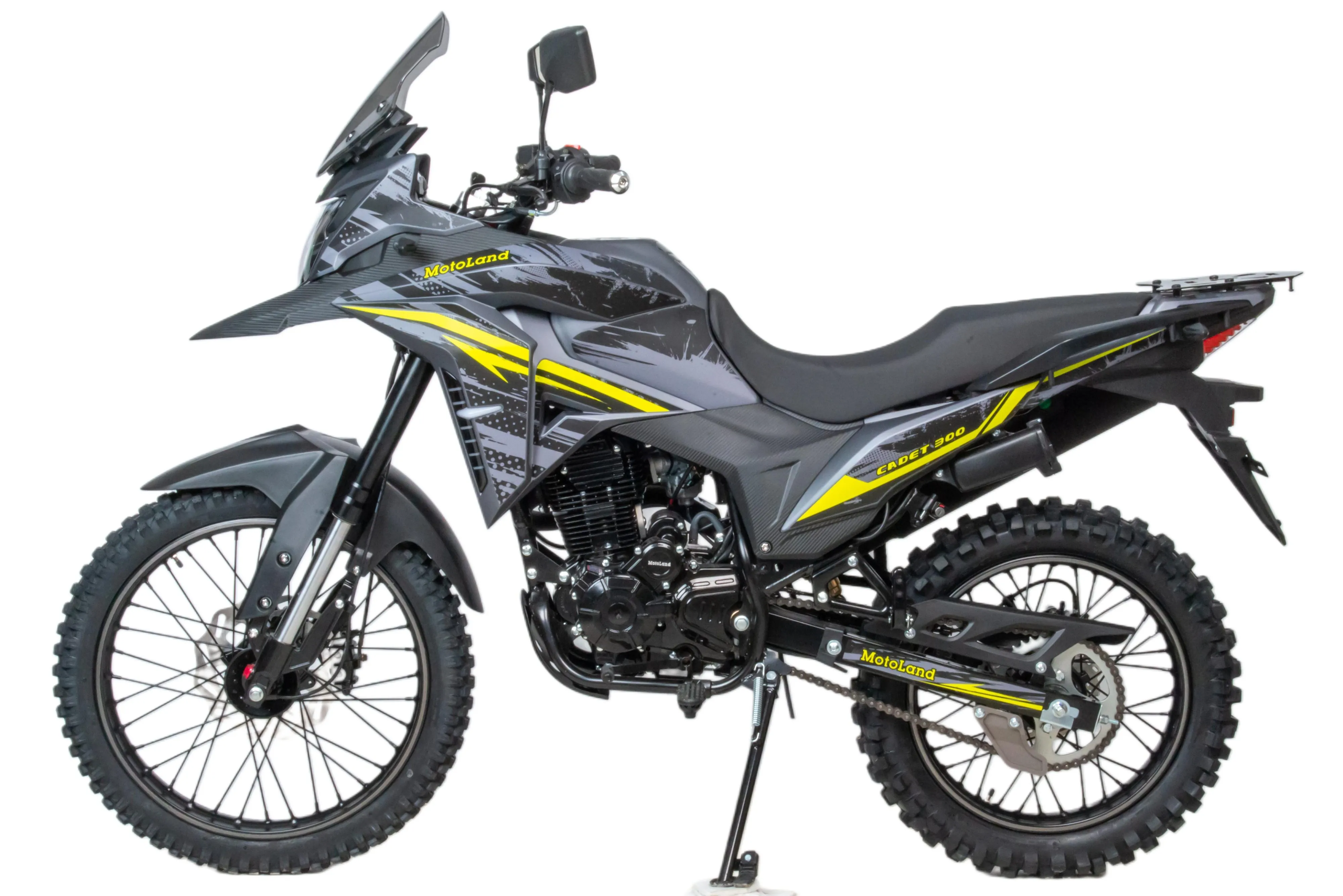 Мотоцикл Кросс 300 ENDURO CADET зеленый 23723 — изображение 4