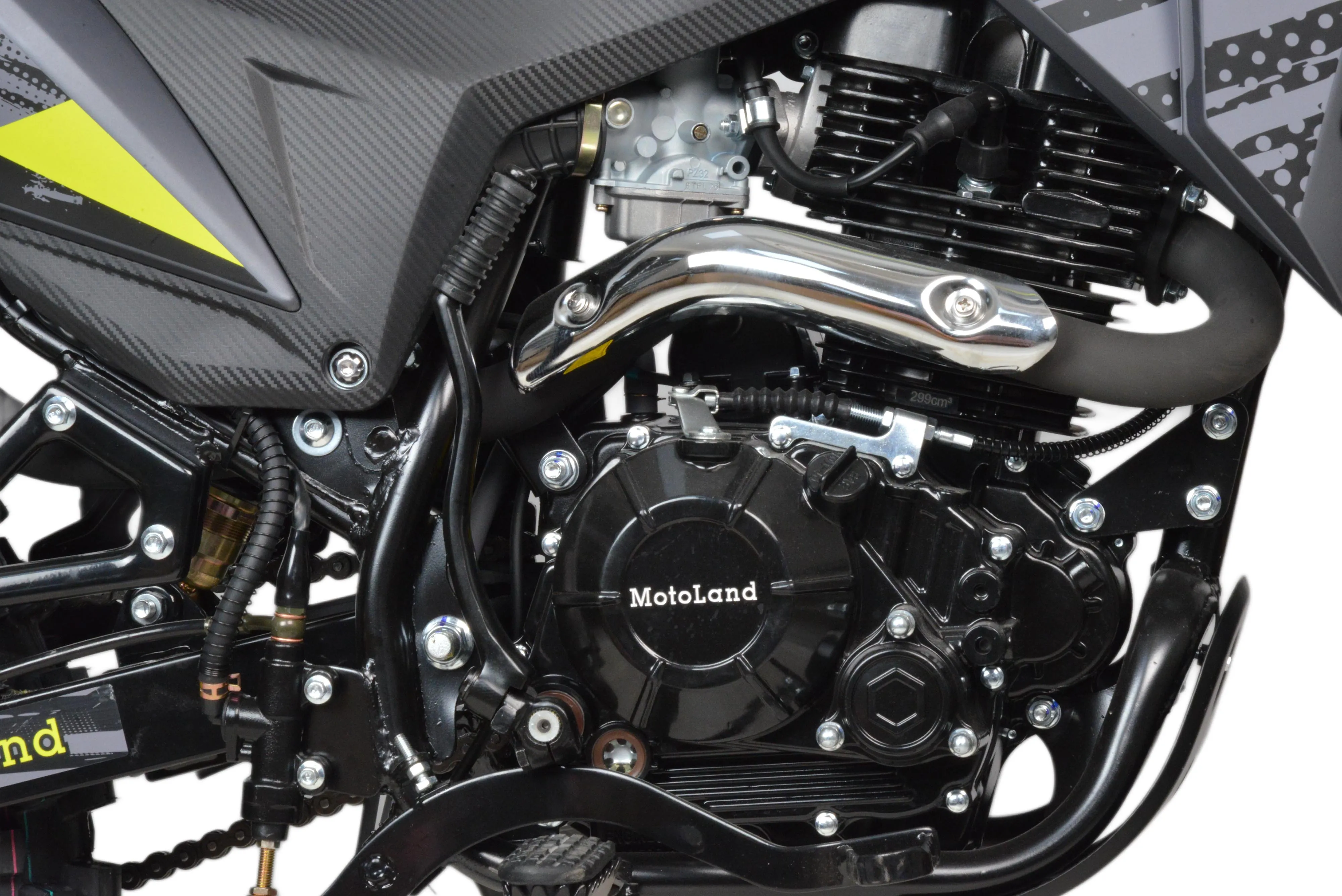 Мотоцикл Кросс 300 ENDURO CADET зеленый 23723 — изображение 10
