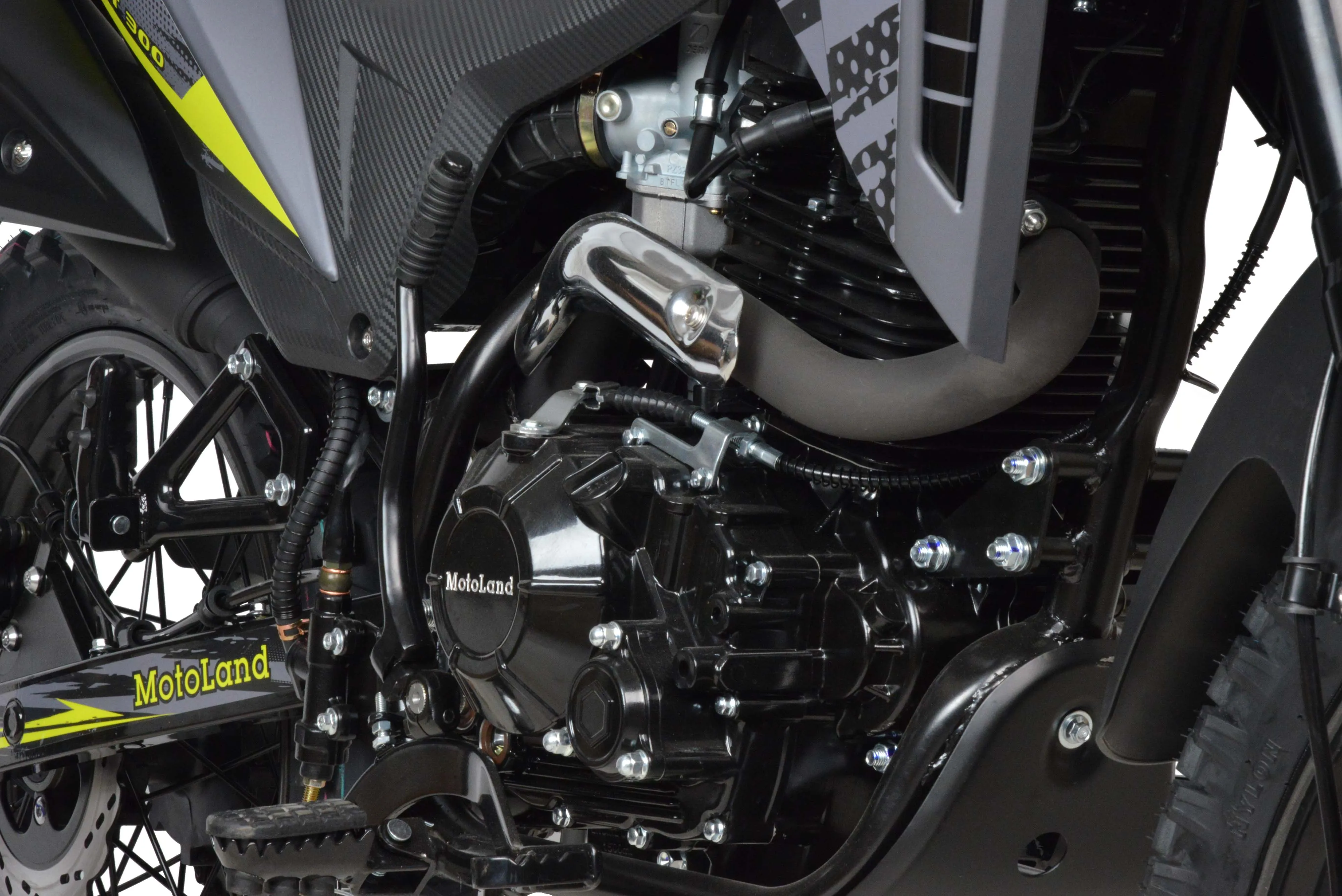 Мотоцикл Кросс 300 ENDURO CADET зеленый 23723 — изображение 11