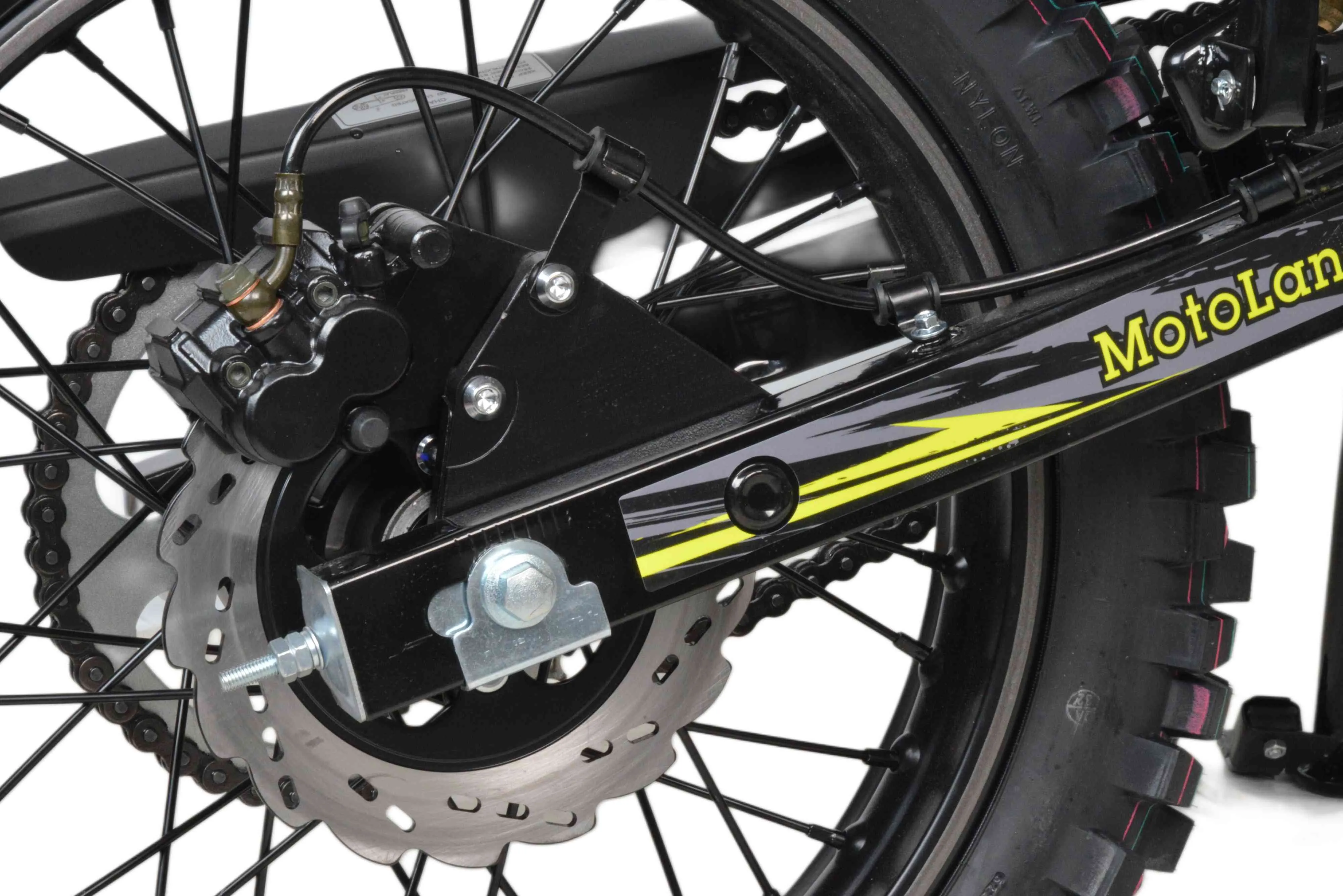 Мотоцикл Кросс 300 ENDURO CADET зеленый 23723 — изображение 14