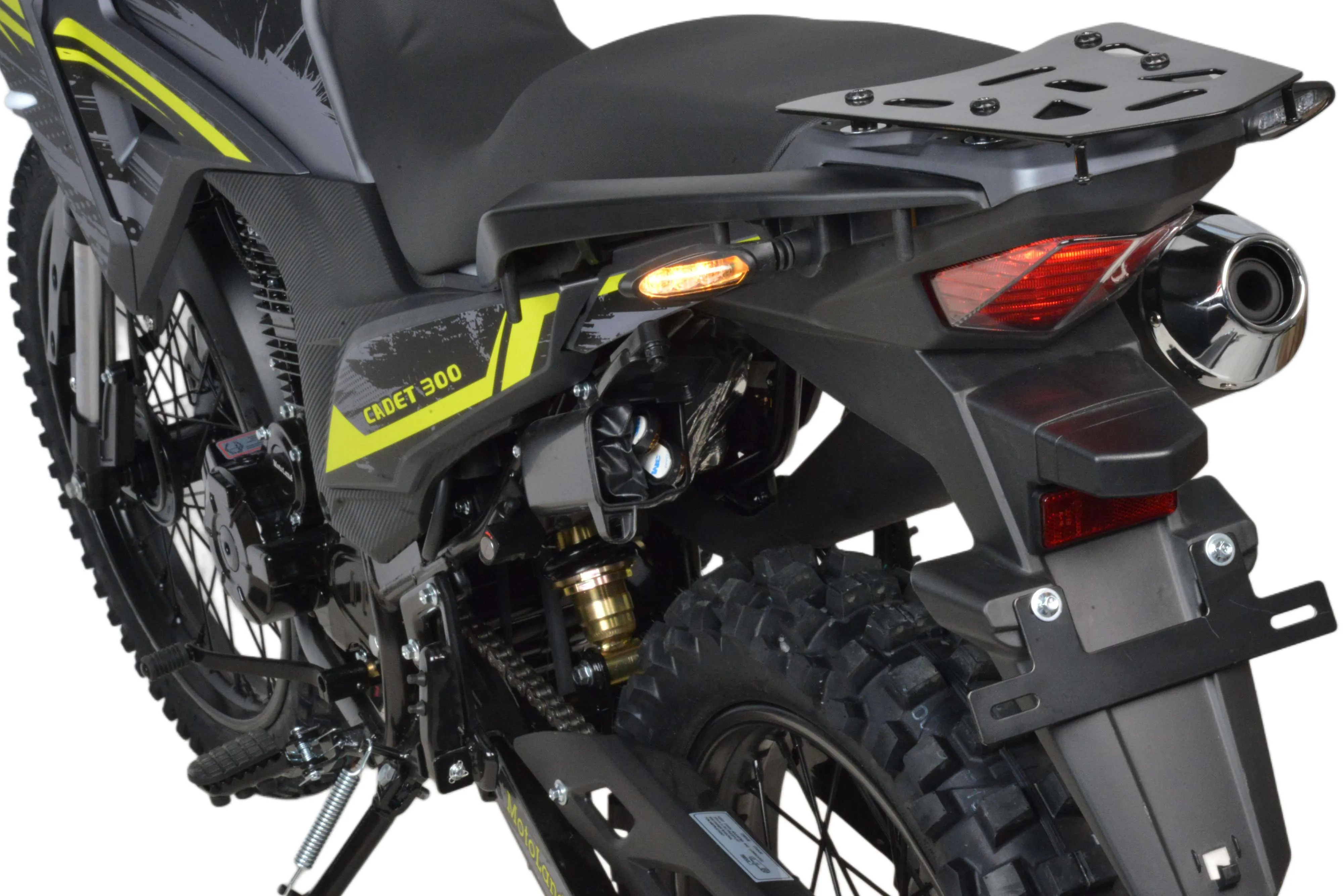 Мотоцикл Кросс 300 ENDURO CADET зеленый 23723 — изображение 18