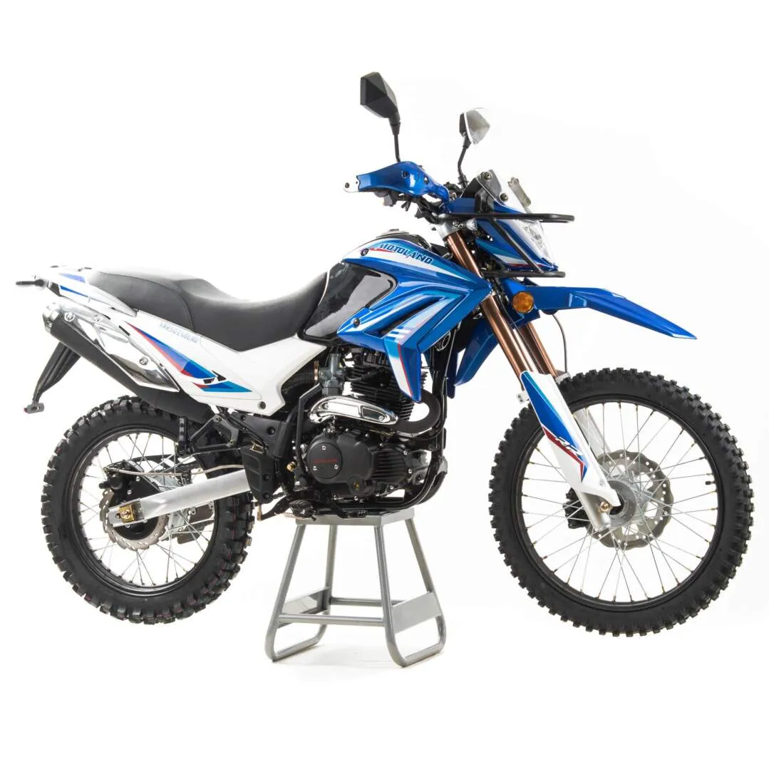 Мотоцикл Motoland XR250 ENDURO (172FMM-5/PR250) синий 13334 — изображение 2