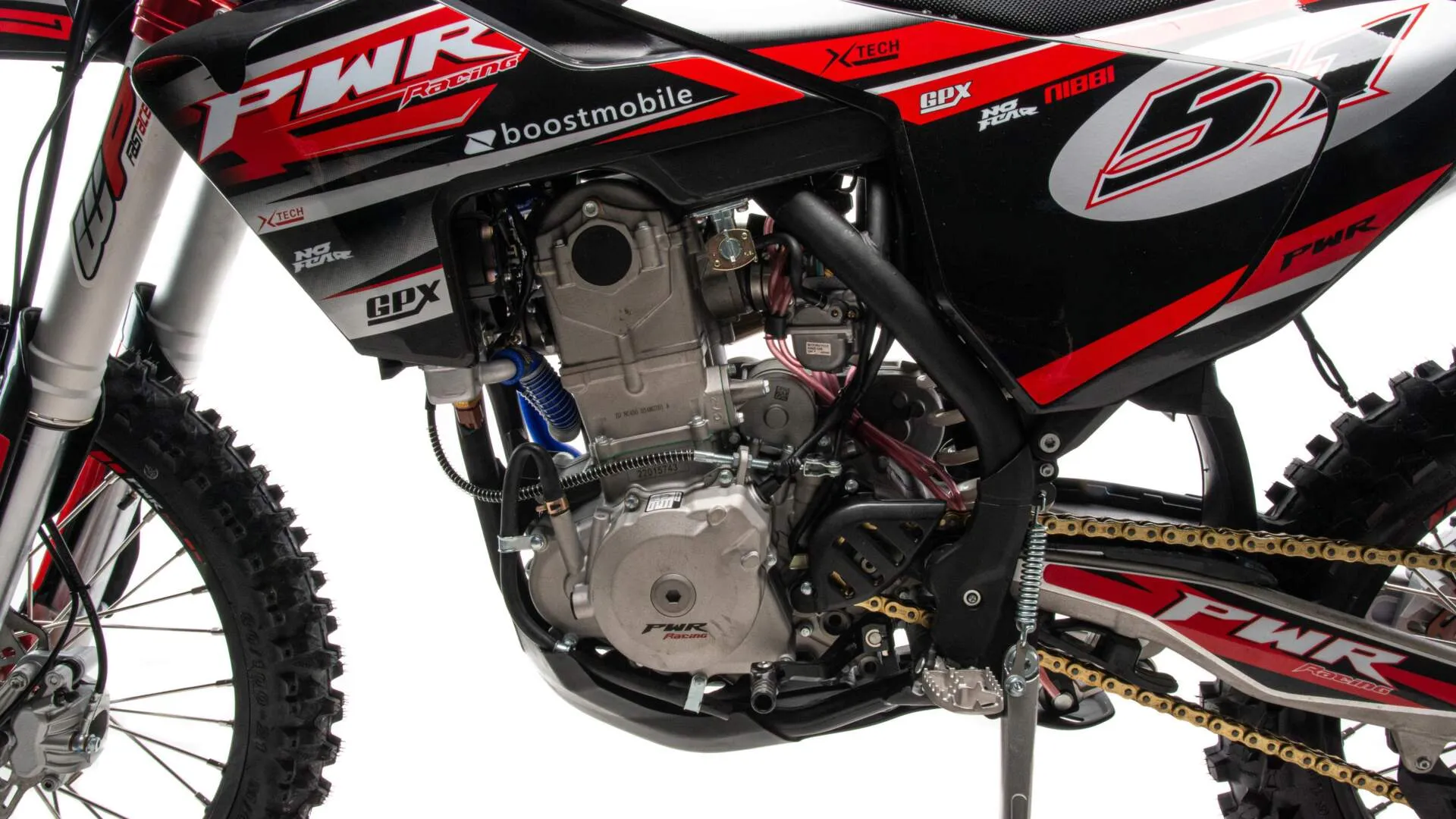 Мотоцикл Кросс PWR FS450 NC (194MQ) красный 18101 — изображение 2