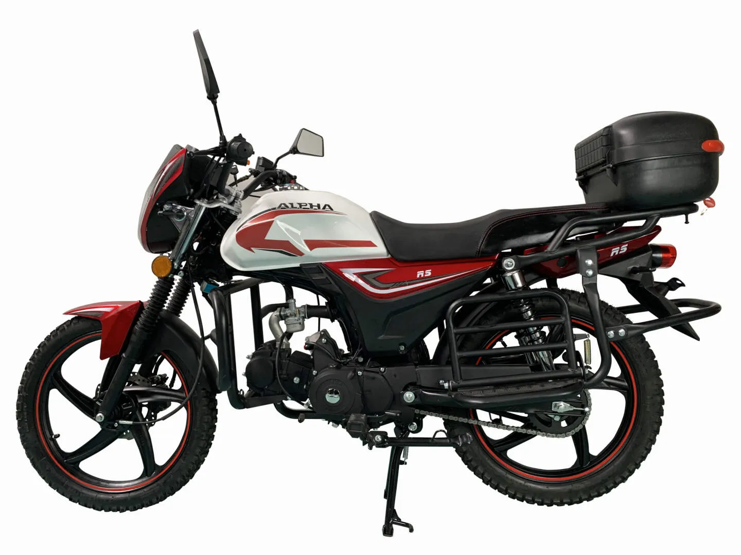 Мопед Motoland Альфа RS LUX 11 (LM48-B) красный (А) 20000 — изображение 2