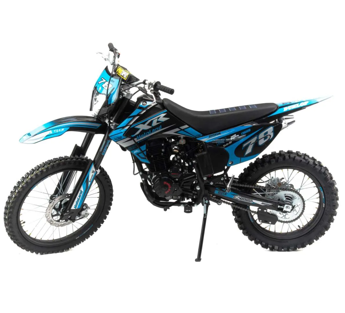 Мотоцикл Кросс Motoland XR300 LITE синий (175FMM) 21939 — изображение 2