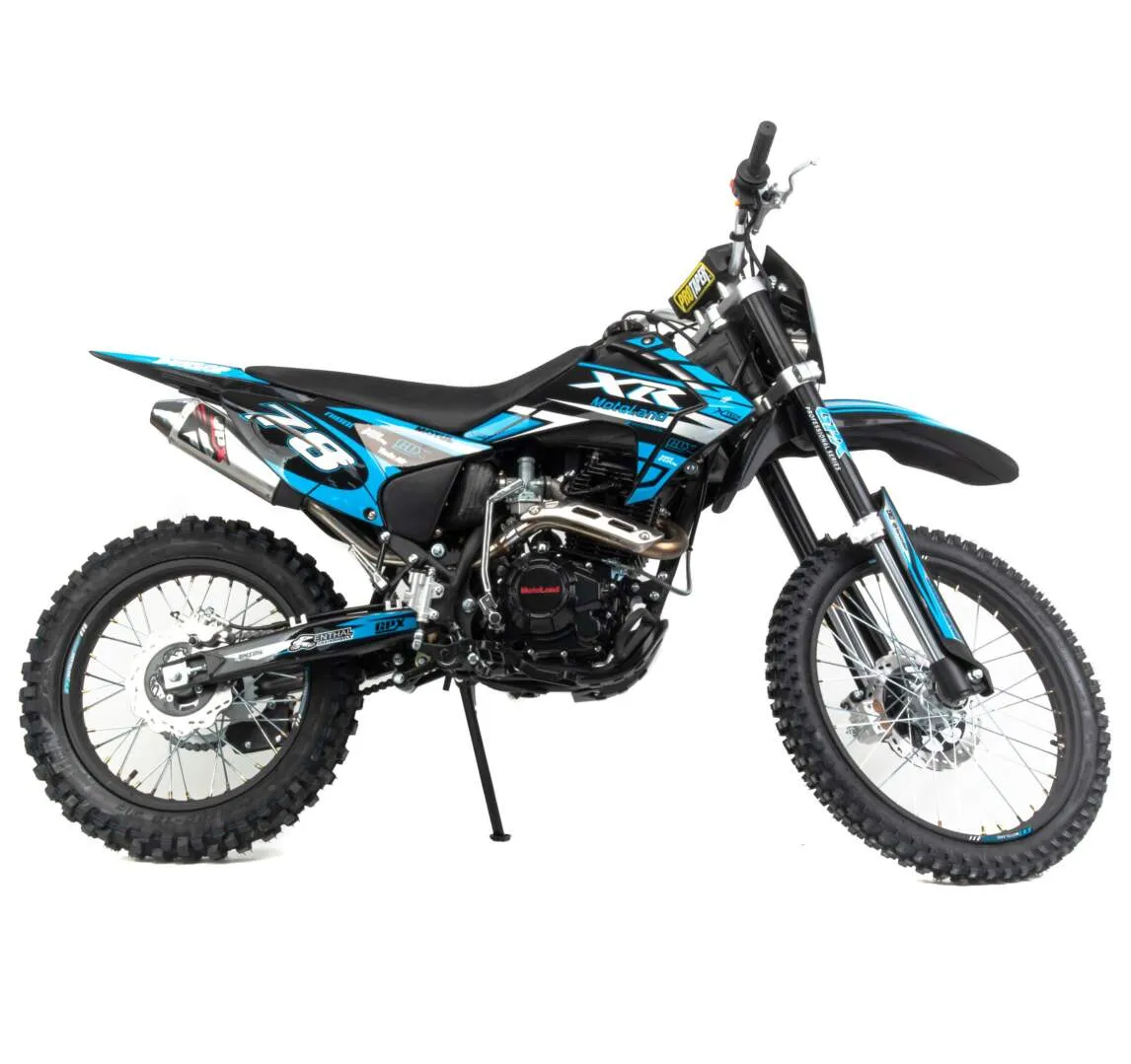 Мотоцикл Кросс Motoland XR300 LITE синий (175FMM) 21939 — изображение 4