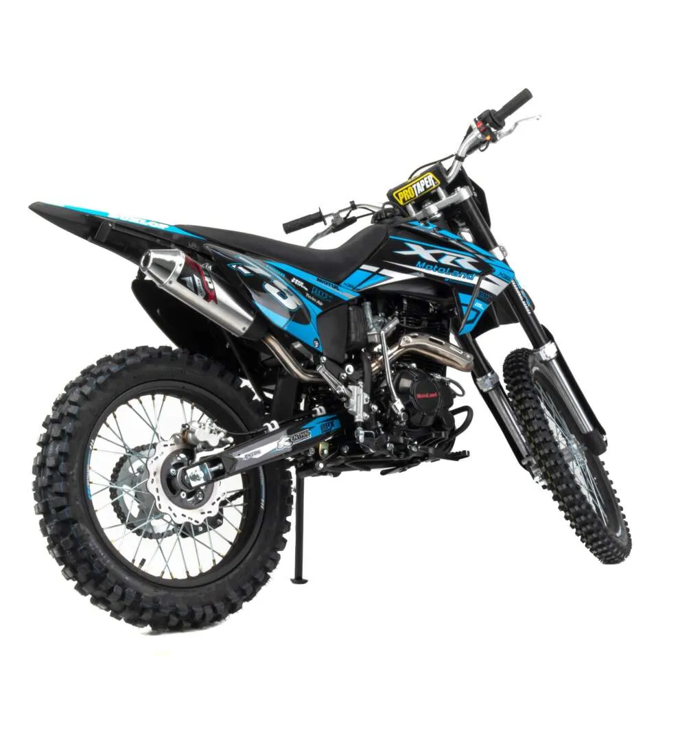 Мотоцикл Кросс Motoland XR300 LITE синий (175FMM) 21939 — изображение 5