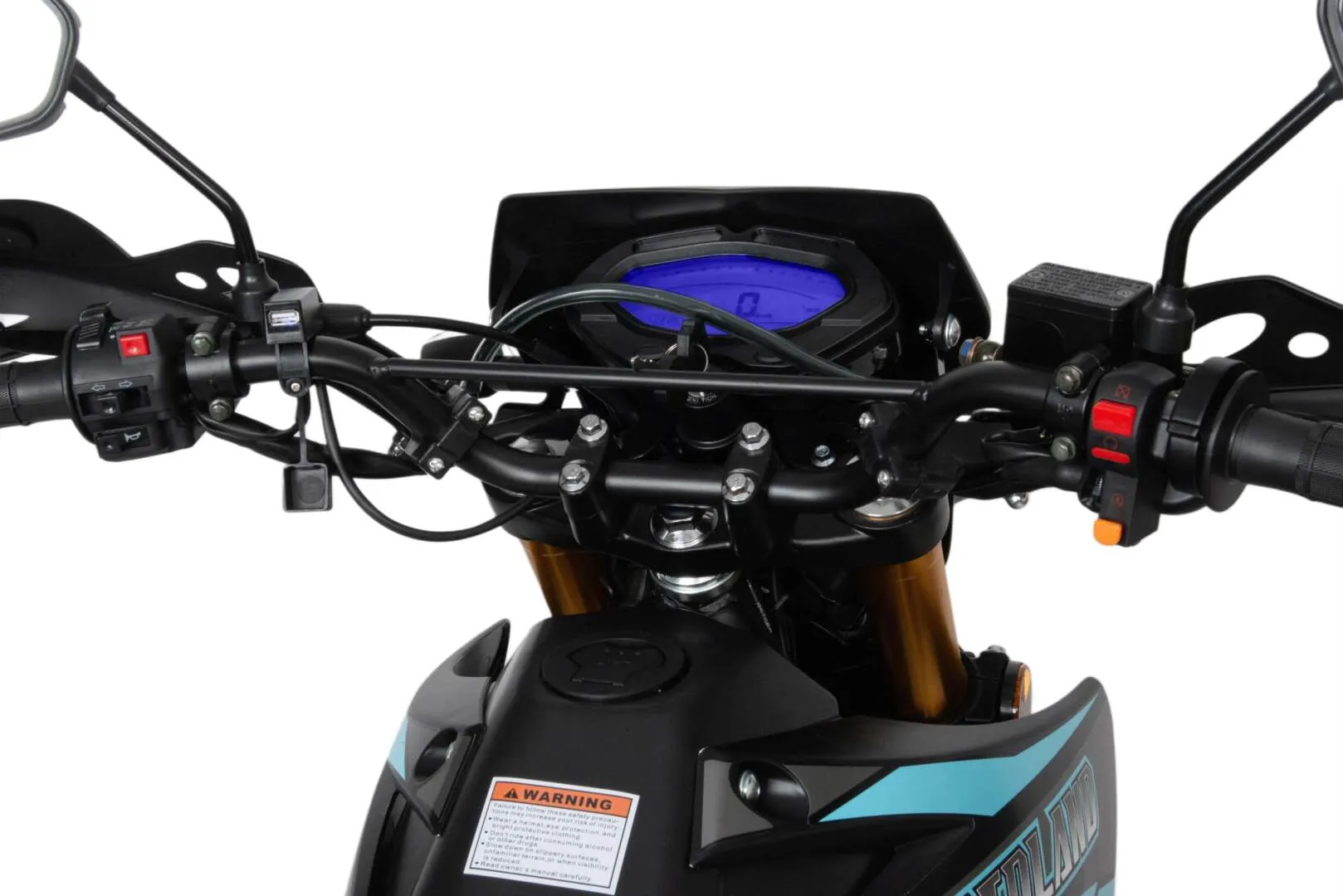 Мотоцикл Motoland 250 ENDURO BLAZER (XF250-A) синий 23761 — изображение 12