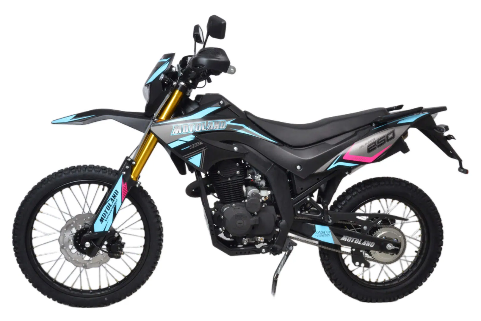 Мотоцикл Motoland 250 ENDURO BLAZER (XF250-A) синий 23761 — изображение 14