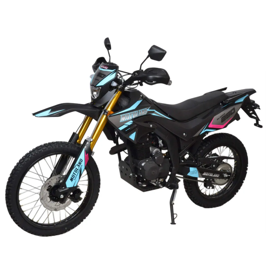 Мотоцикл Motoland 250 ENDURO BLAZER (XF250-A) синий 23761 — изображение 2