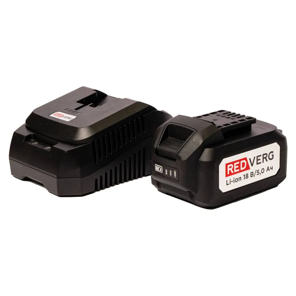 Перфоратор аккумуляторный бесщеточный REDVERG RD-RH18-24BLK/U (с АКБ 5Ач и ЗУ) — изображение 9