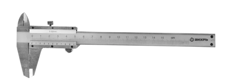 Штангенциркуль ШЦ-150 с глубиномером Вихрь 73/11/2/1