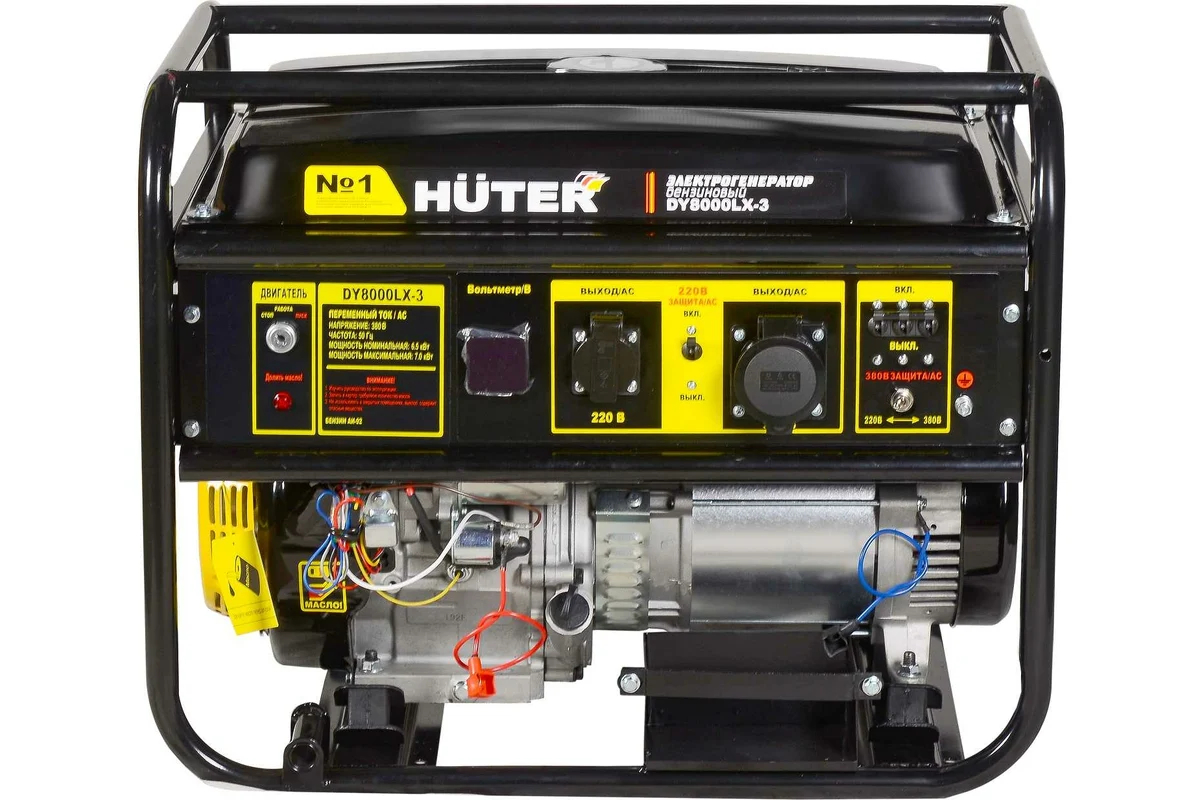 Электрогенератор DY8000LX-3 64/1/28 HUTER — изображение 3