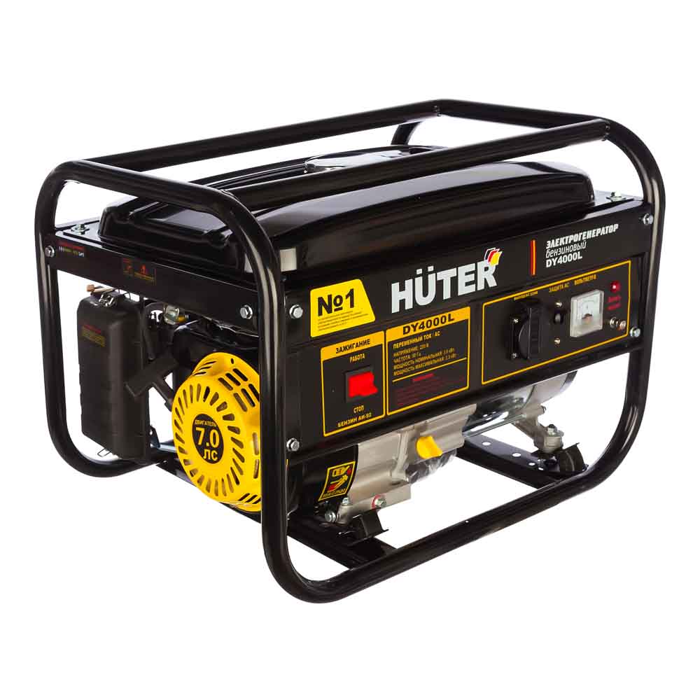 РАСПРОДАЖА!!! Электрогенератор DY4000L Huter 64/1/21