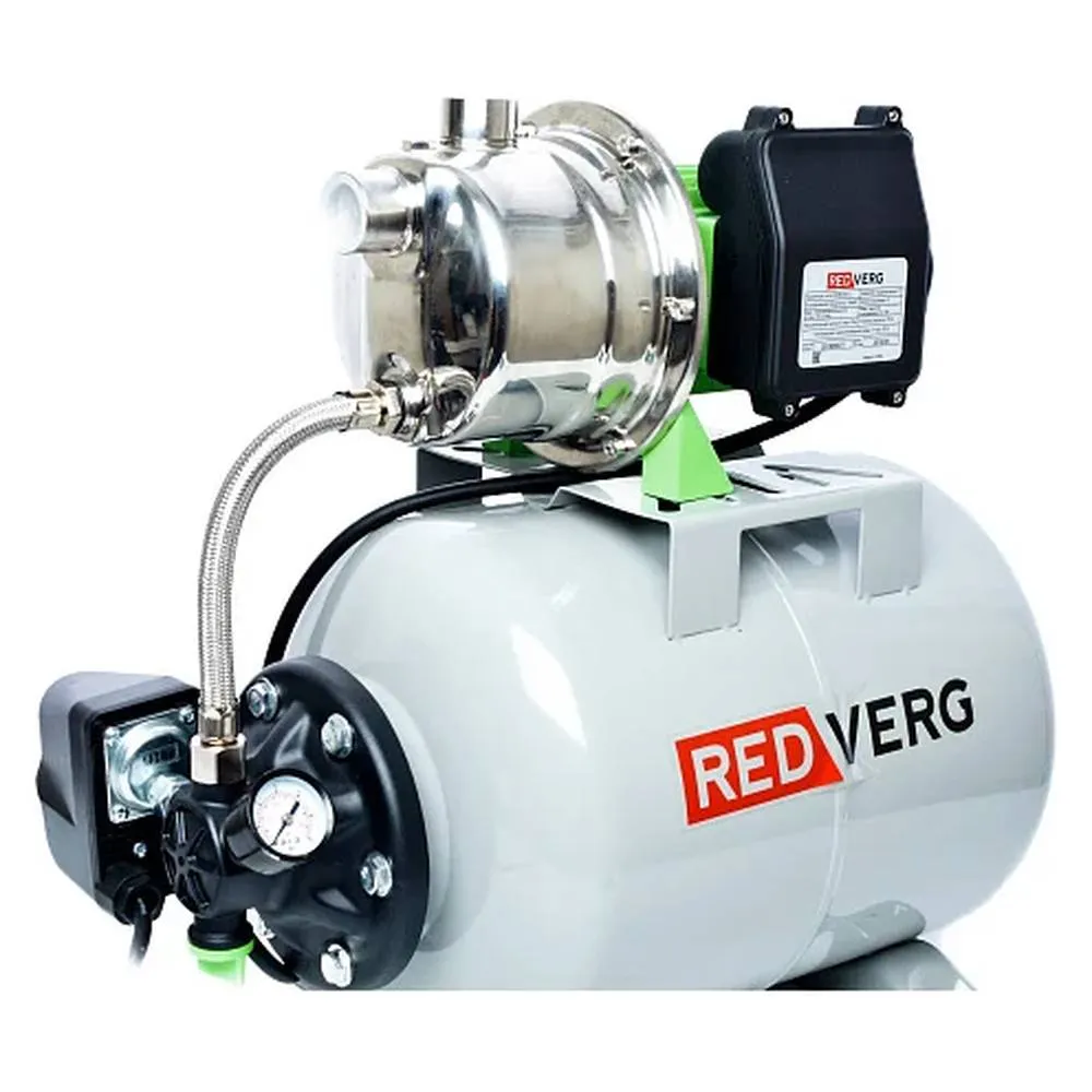 Станция насосная RedVerg 800Вт RD-SPS80/24L — изображение 5