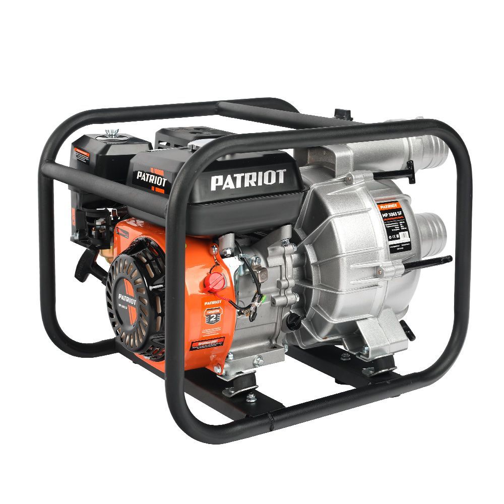 Мотопомпа PATRIOT MP 3065 SF для грязной воды, диаметр вход/выход 80мм,  335101431