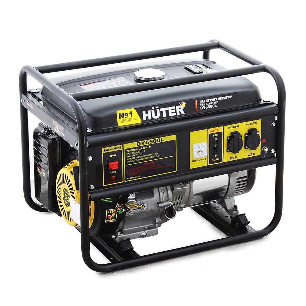 Электрогенератор DY6500L HUTER 64/1/6