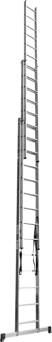 Лестница алюминиевая трехсекционная Новая высота серия NV 1230, 3x14 перекладина 1230314 — изображение 7
