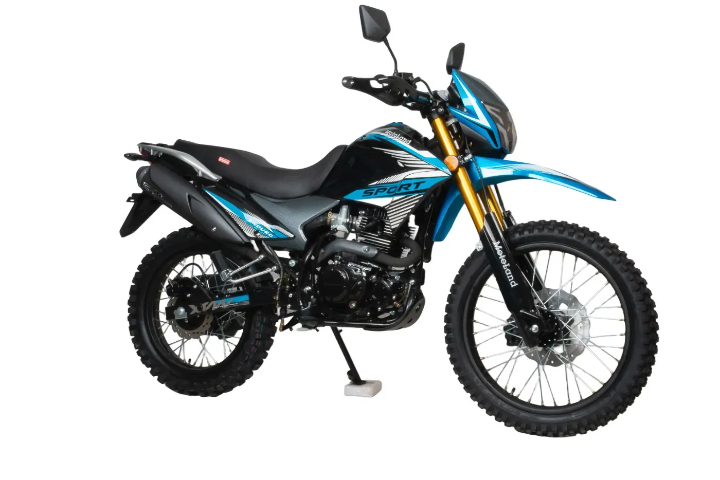 Мотоцикл Кросс 300 ENDURO ST NEON синий 23502