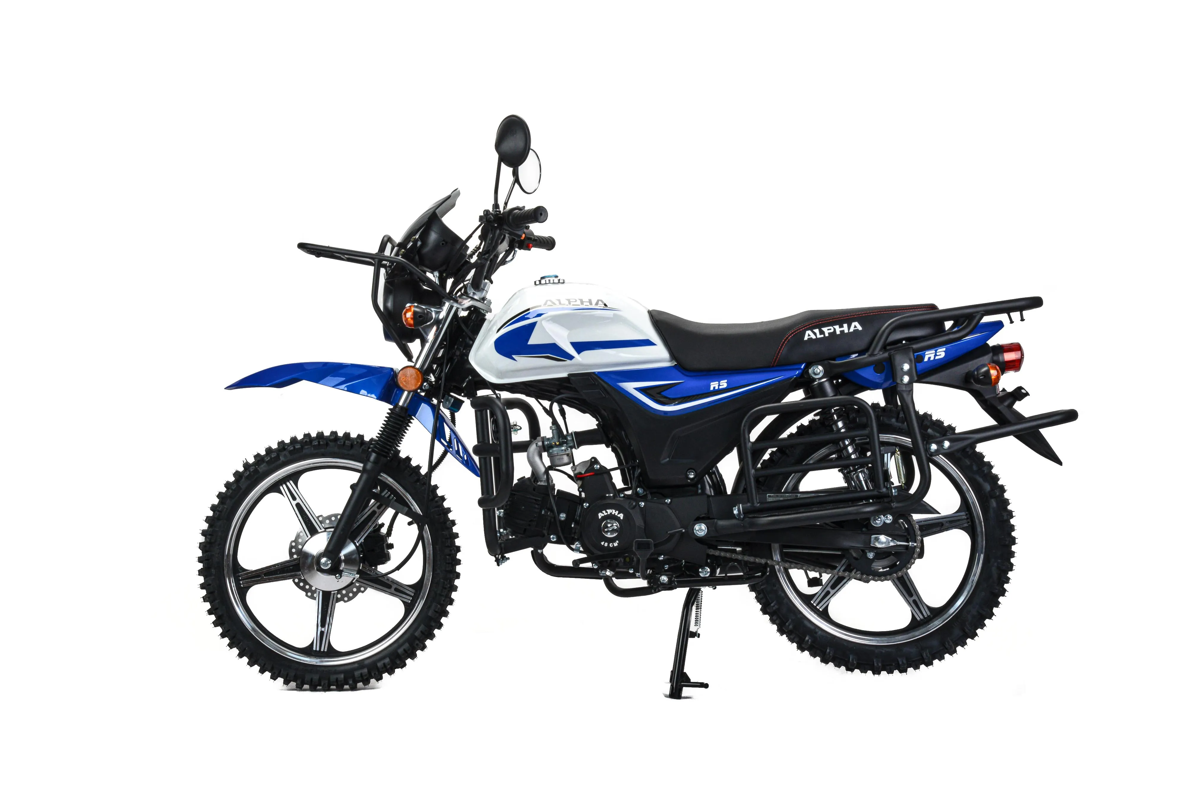 Мопед Motoland Альфа Forester RS 11 (LM48-B) синий (A) 21502