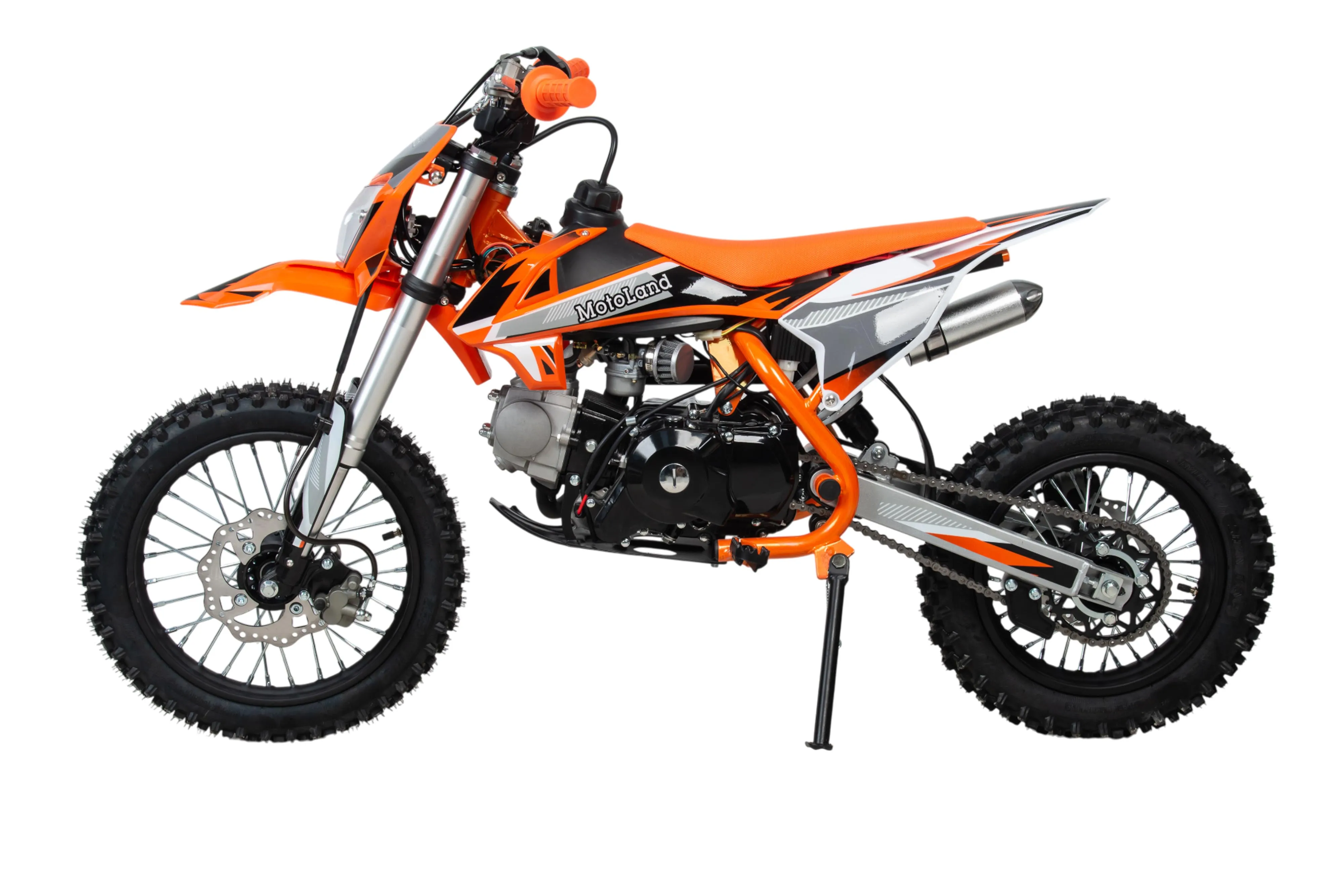 Питбайк Motoland 125 SX 125 E 14/12 оранжевый 24110