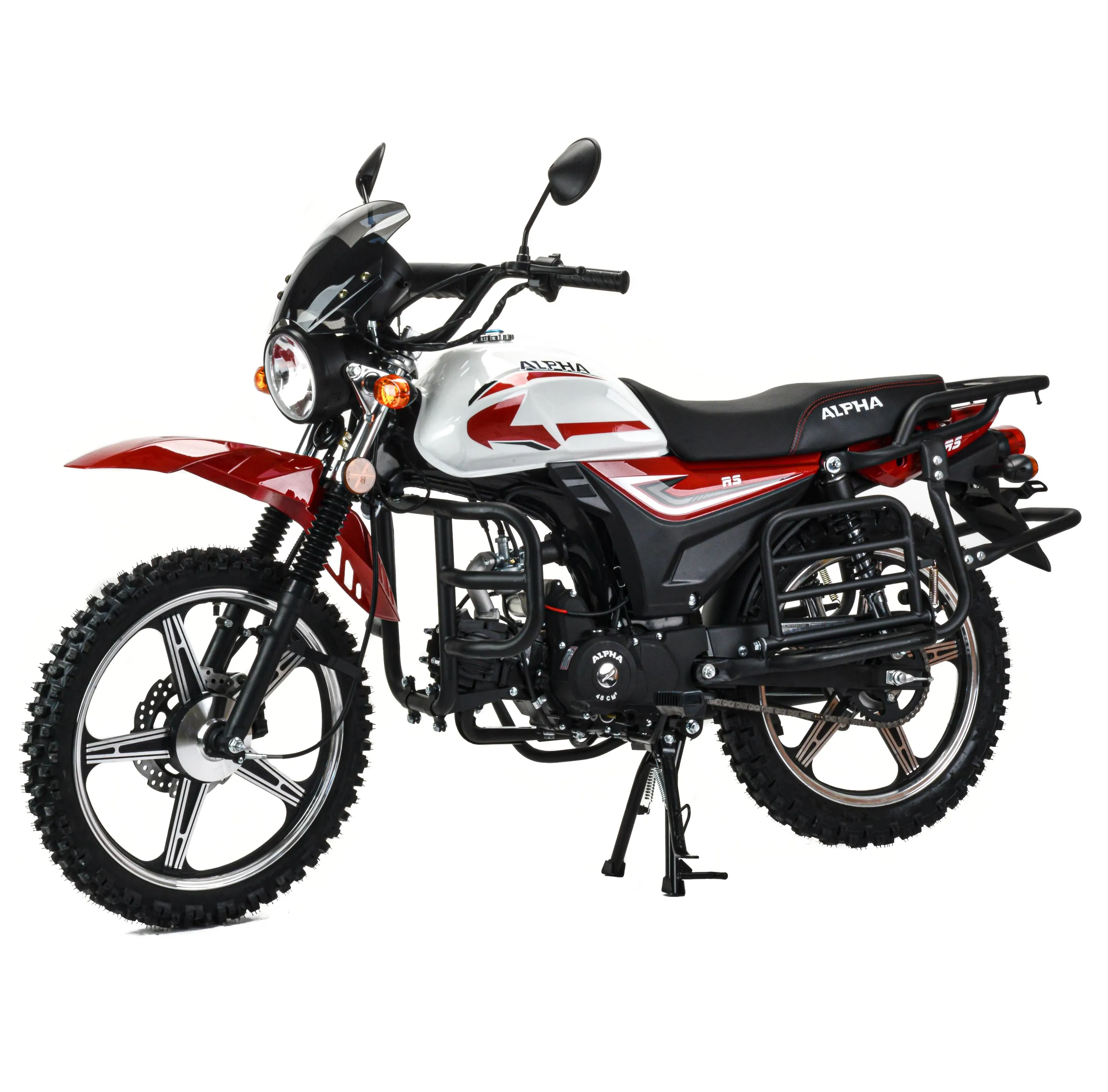 Мопед Motoland Альфа Forester RS 11 (LM48-B) красный (A) 21501 — изображение 2
