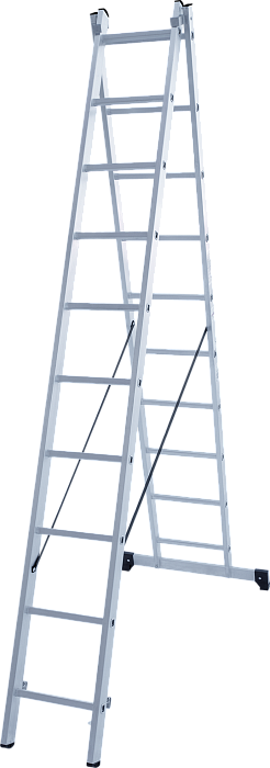 Лестница двухсекционная НВ серия NV100 2х10 1220210