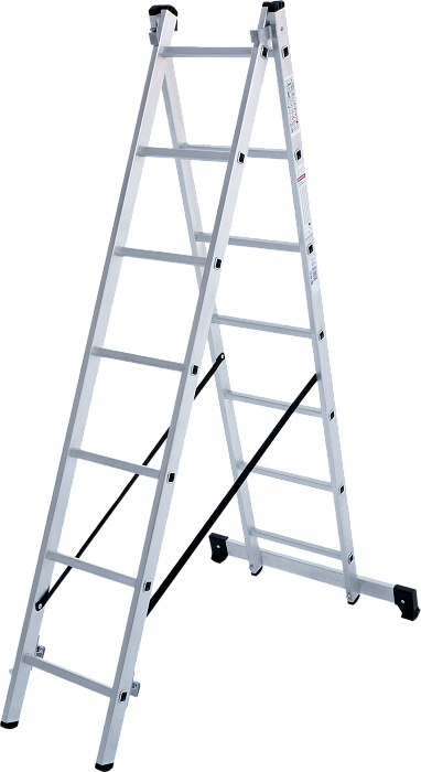 Лестница двухсекционная НВ серия NV100 2х7 1220207