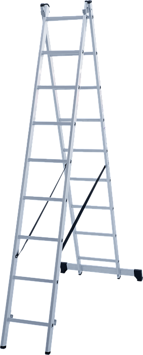 Лестница двухсекционная НВ серия NV100 2х9 1220209