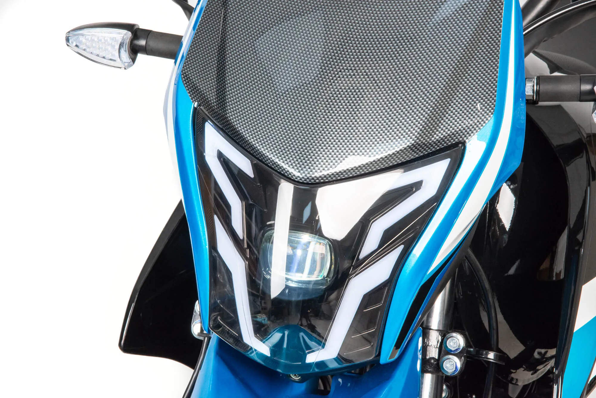 Мотоцикл Кросс 250 ENDURO LT (XF250-B) NEON синий 23498 — изображение 5