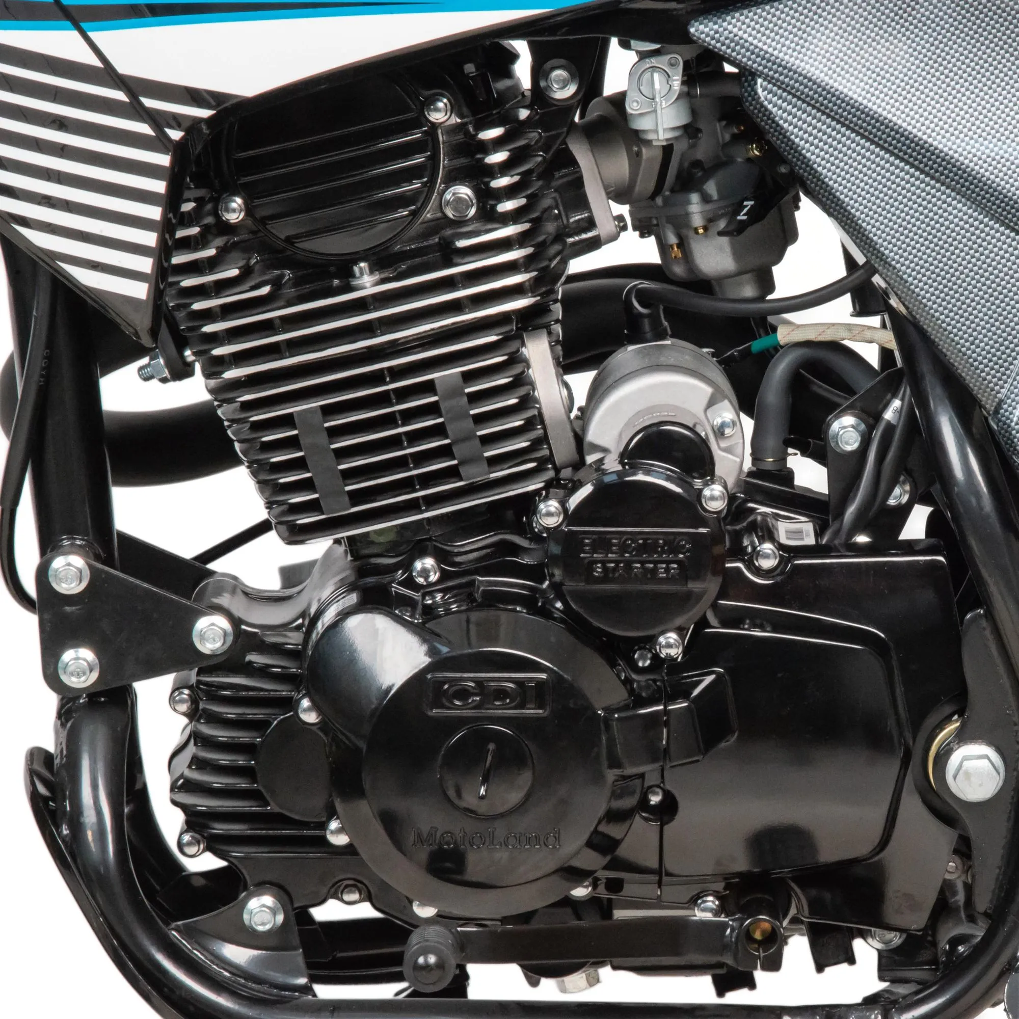 Мотоцикл Кросс 250 ENDURO LT (XF250-B) NEON синий 23498 — изображение 8