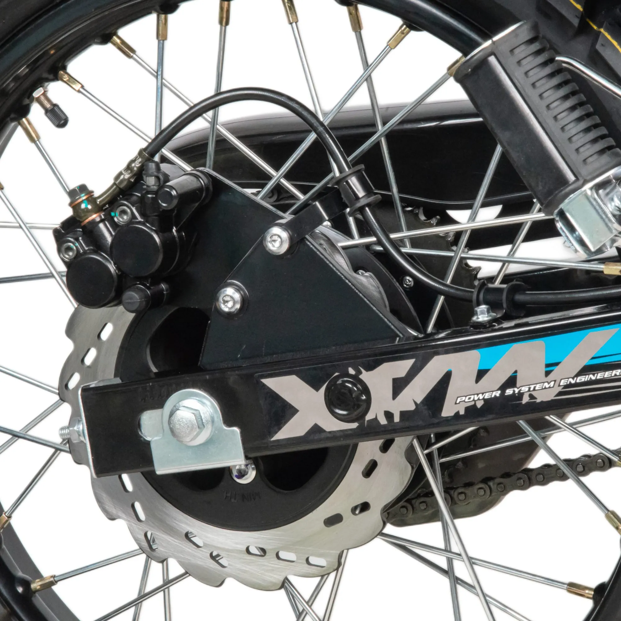 Мотоцикл Кросс 250 ENDURO LT (XF250-B) NEON синий 23498 — изображение 13