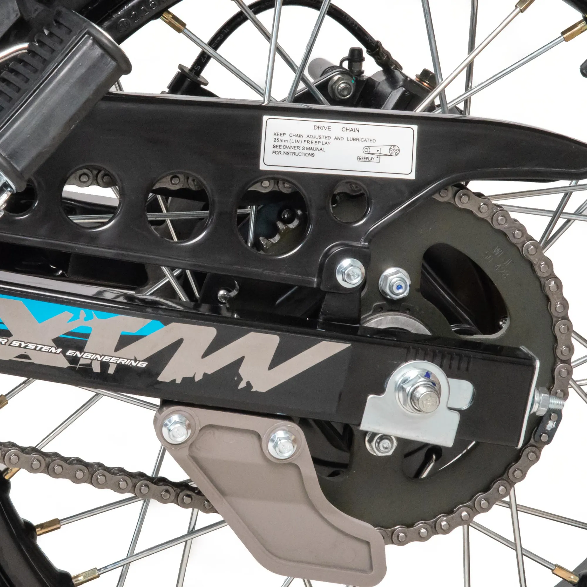 Мотоцикл Кросс 250 ENDURO LT (XF250-B) NEON синий 23498 — изображение 14