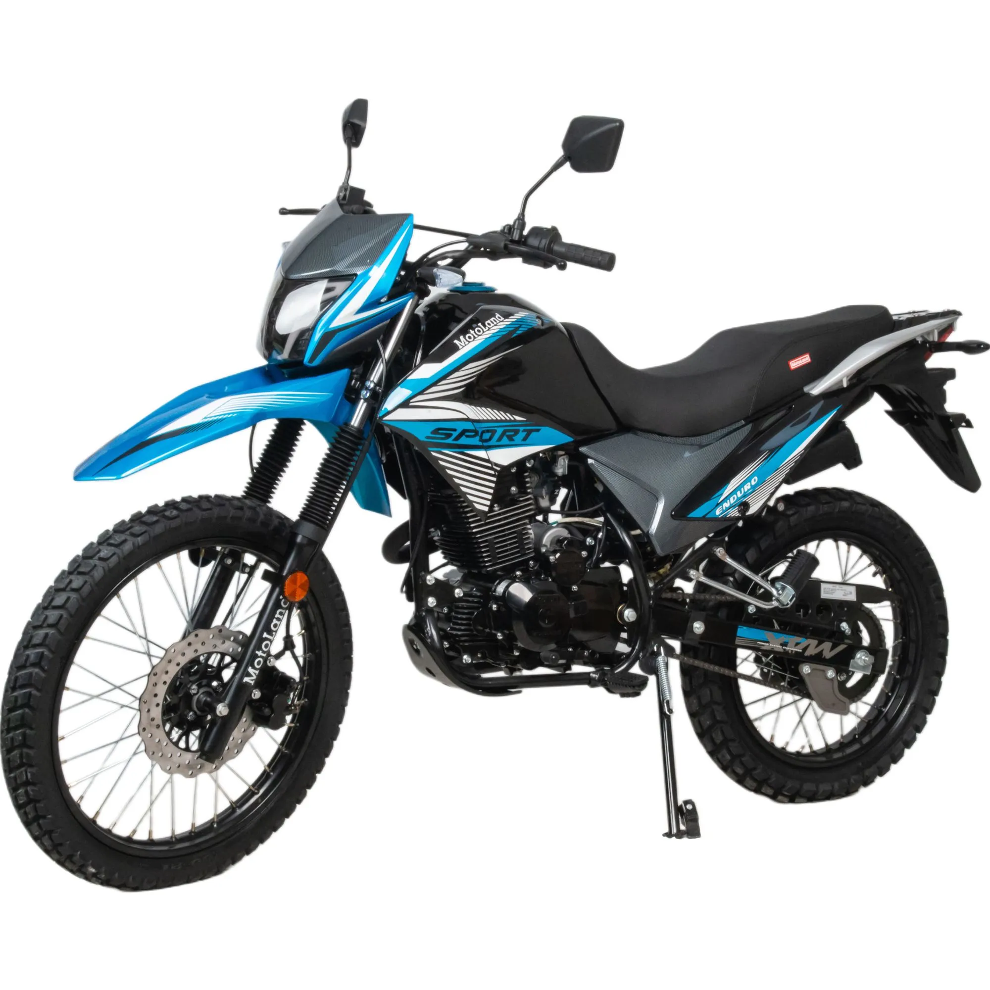 Мотоцикл Кросс 250 ENDURO LT (XF250-B) NEON синий 23498