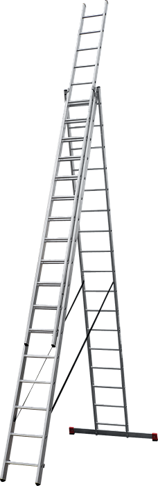 Лестница трехсекционная Новая высота серия NV100 3x17 4,53х0,46х0,19 1230317